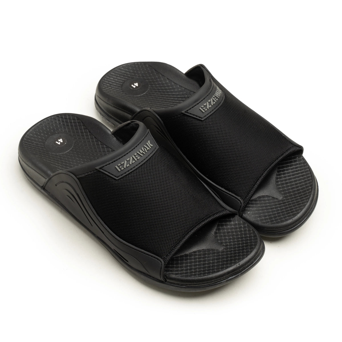 Mesh Strap Slides | Men's Thick Strap Slides - ezzewak