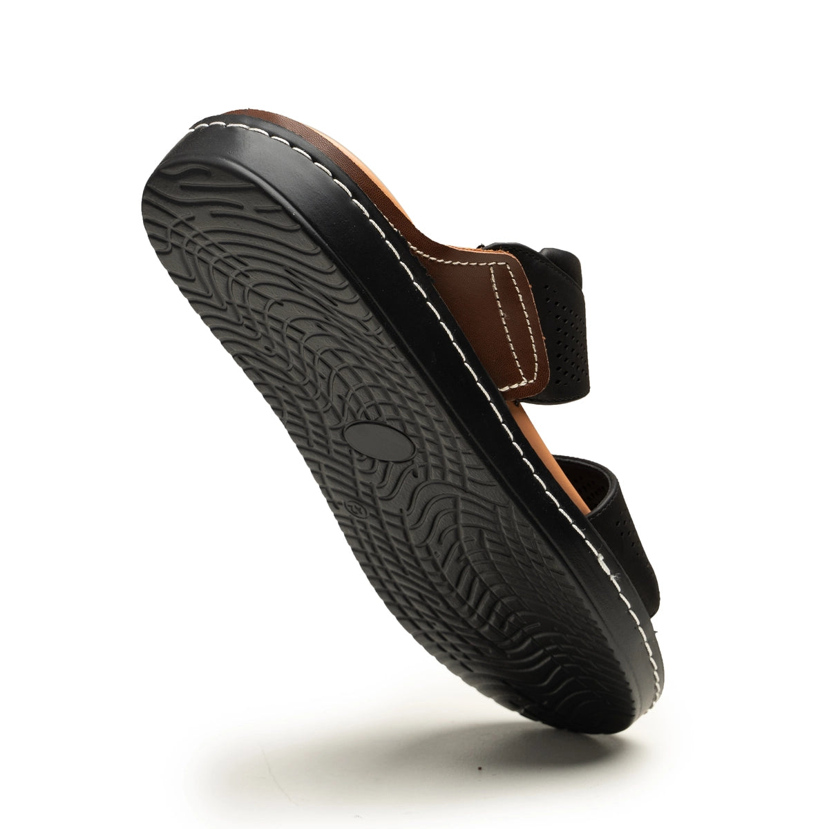 Criss-Cross Leather Strap Chappal | Men's Leather Slides - ezzewak