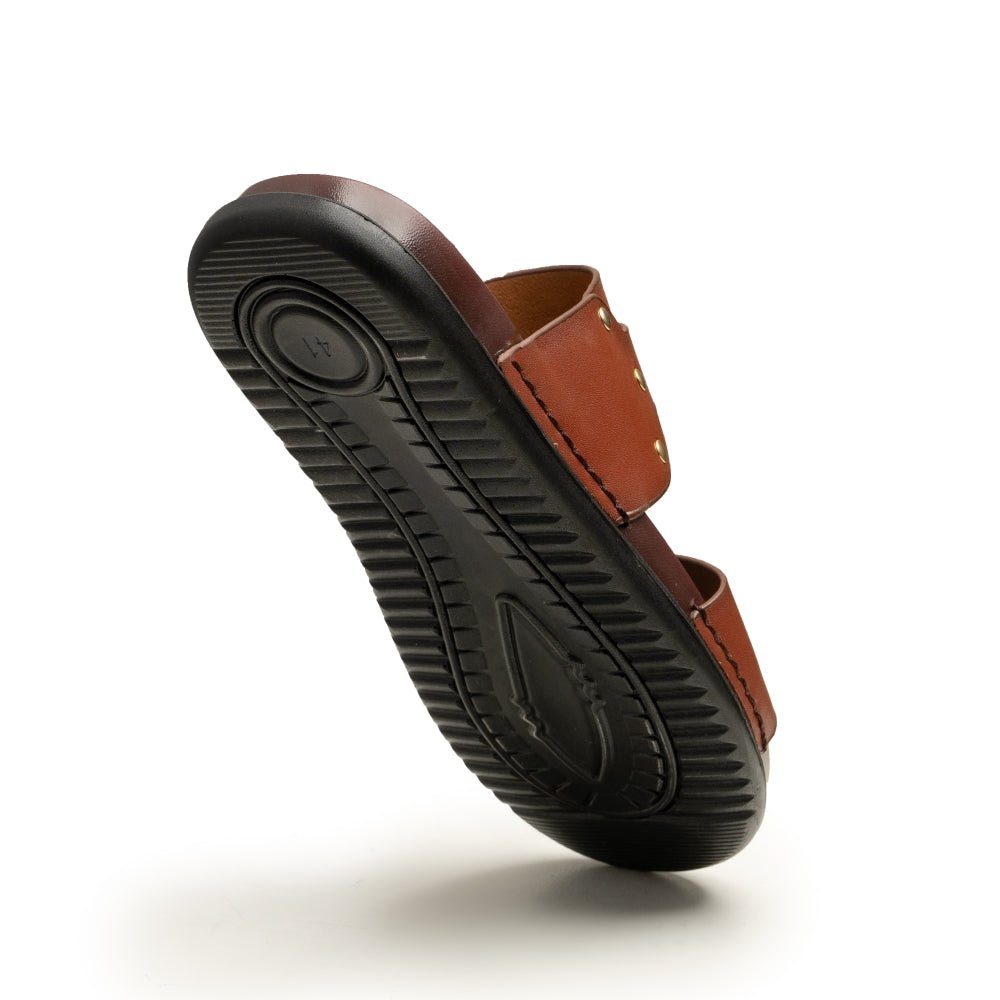 LeatherStride | Classic Men's Leather Chappal - ezzewak