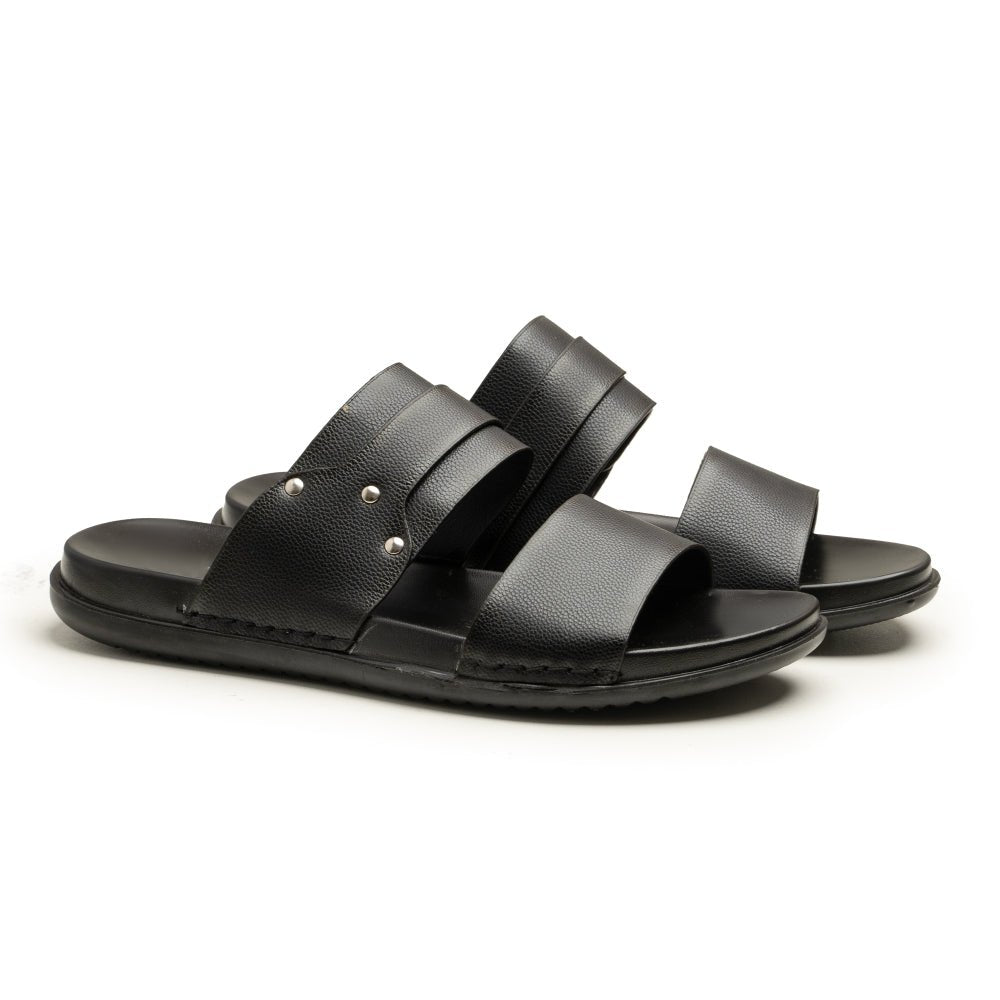 LeatherStride | Classic Men's Leather Chappal - ezzewak
