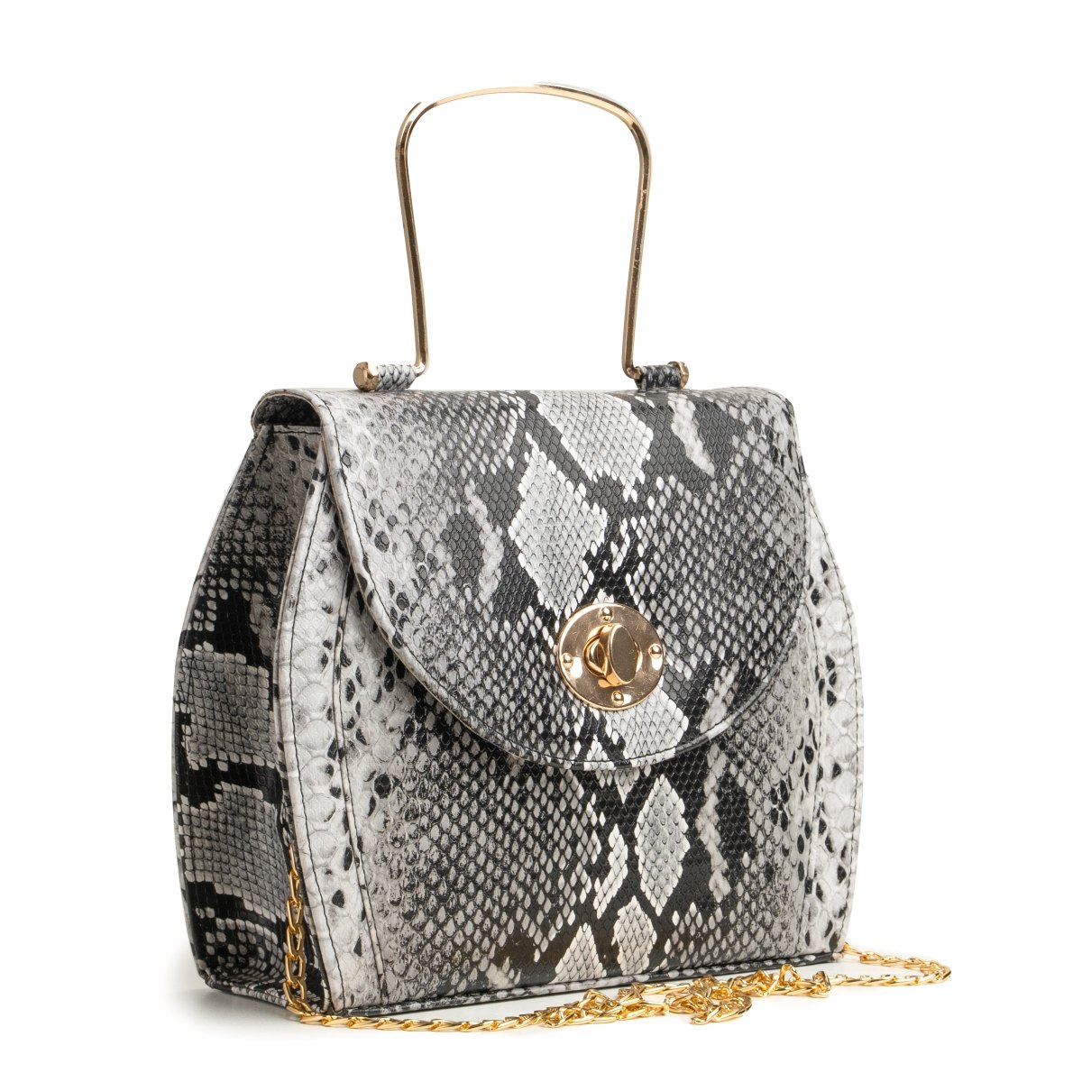 Marla Series | Faux Crocodile Handbag - ezzewak