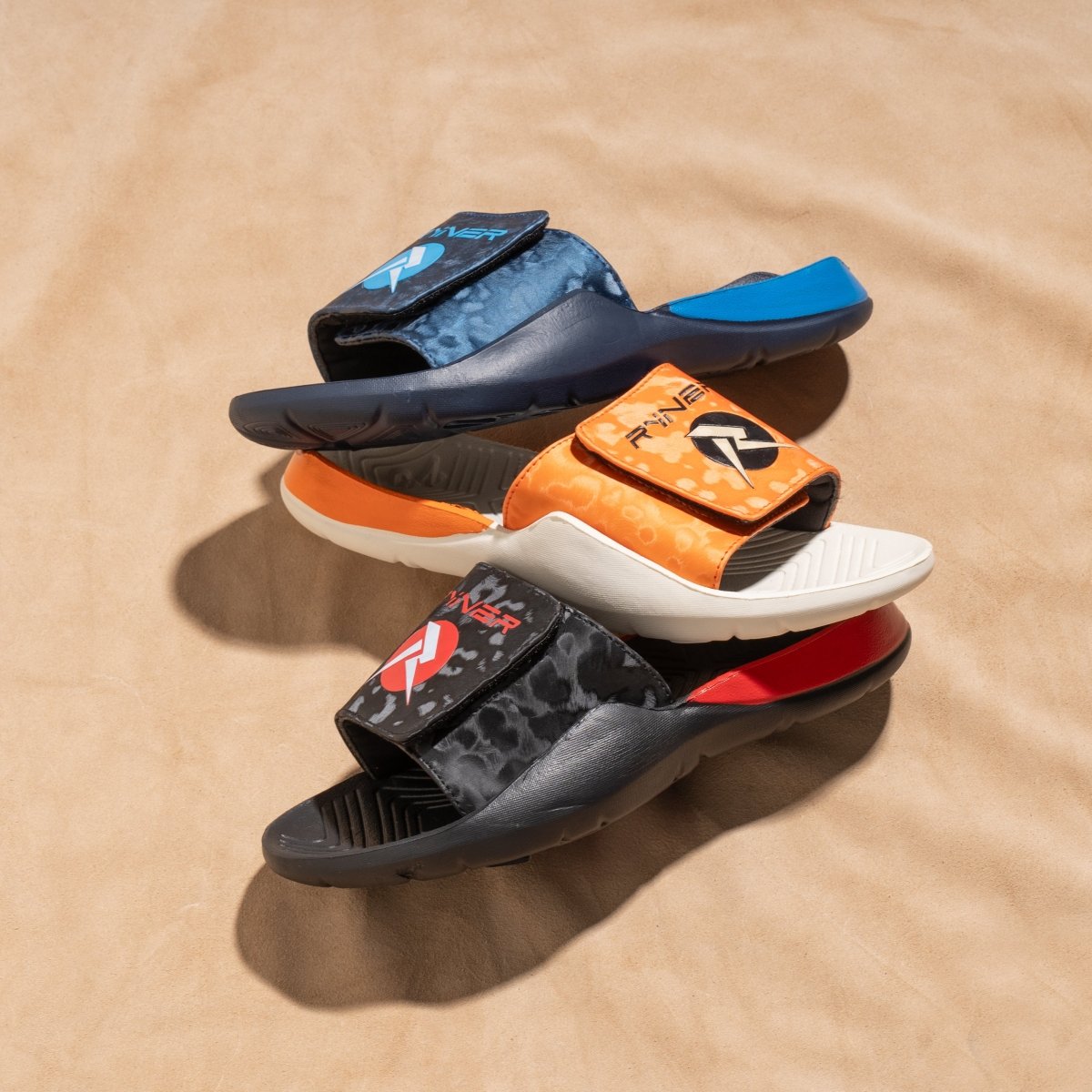 Strive Slides | Men Slides with Deep Arch Insole - ezzewak